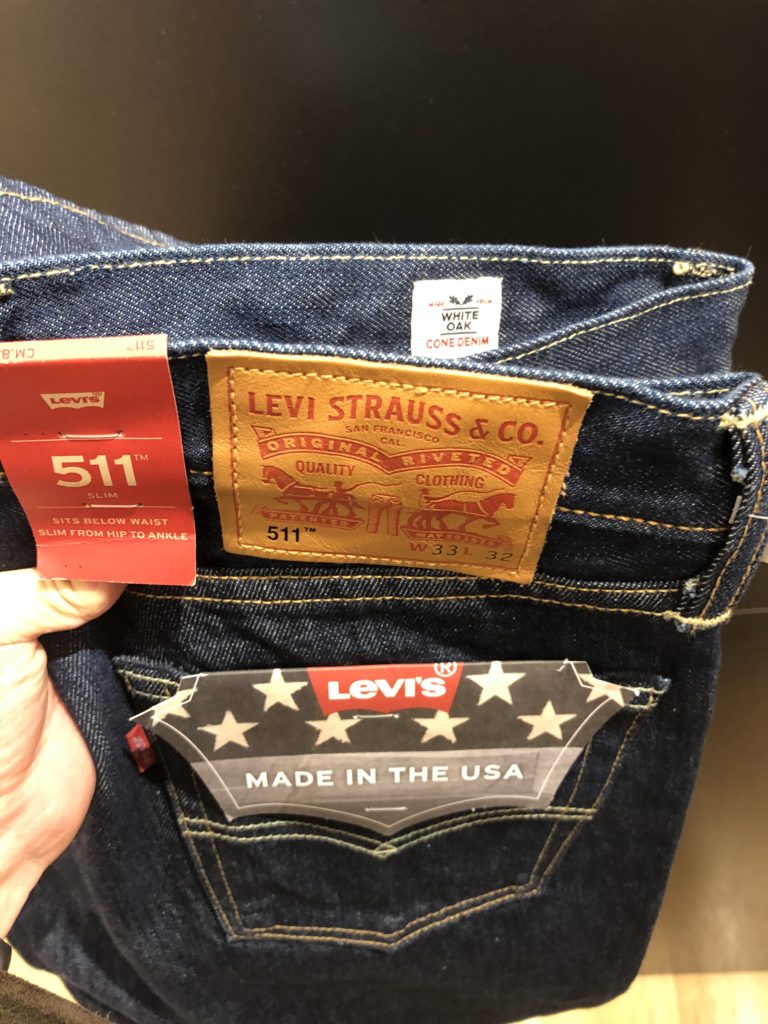 Levi's 511 セルビッチ ホワイトオーク - デニム/ジーンズ